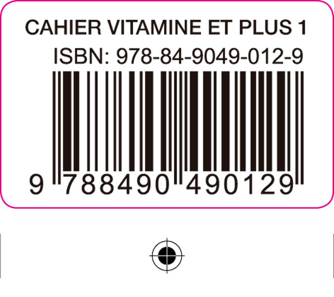 Vitamine Et Plus 1 5º EP Cahier+cd+cah, Mc 14 SANFR15EP (Santillana) - 9788490490129
