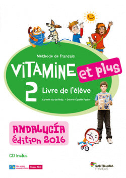 Vitamine Et Plus 2 Eleve+cd Andalucia Imagen principal del producto