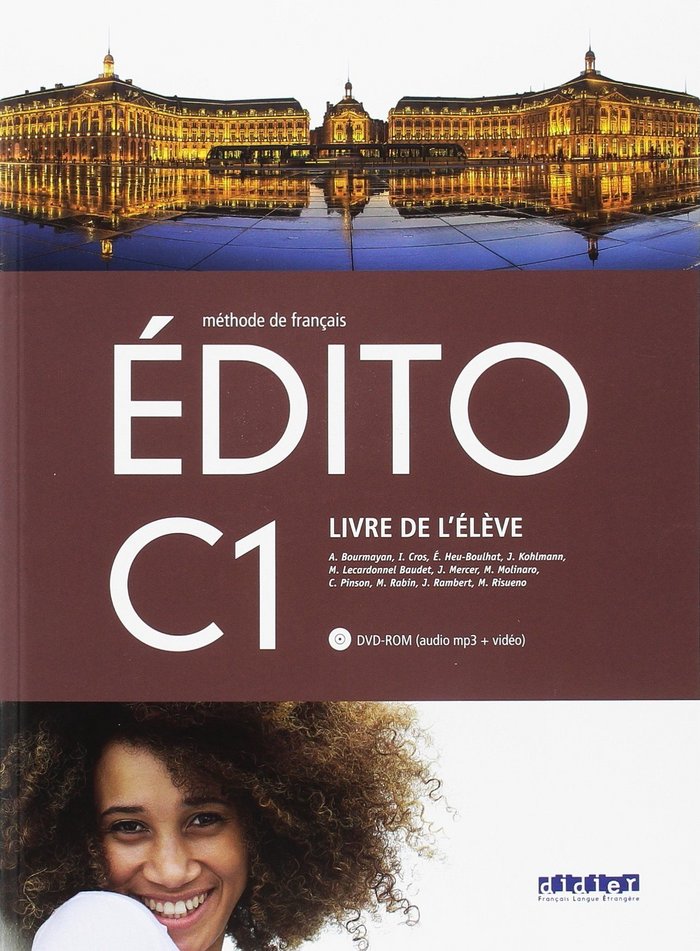 EDITO C1 2oNB ELEVE+DVD 18 | AA,VV | 9788490492864 (Santillana)