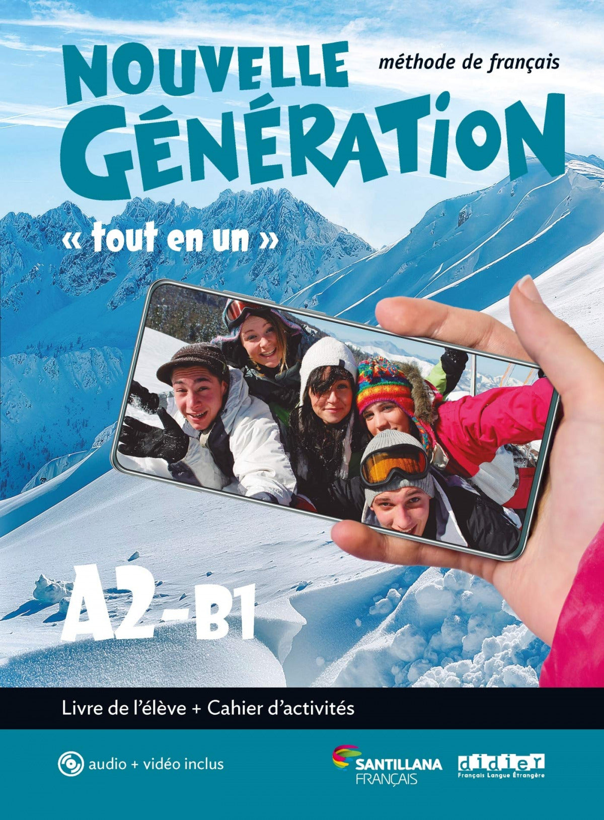 NOUVELLE GENERATION A2/B1 2ºNB LIV/EXER+CD+DVD 20 I AA,VV I SANTILLANA I 9788490494752