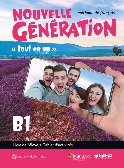 ✅ NOUVELLE GENERATION B1 2ºNB LIV/EXER+CD+DVD 20 - 9788490494769 Imagen principal del producto