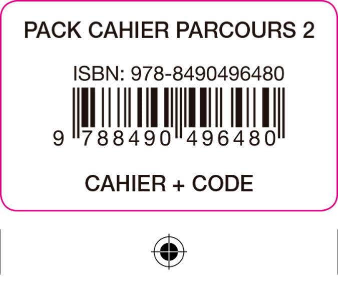 PARCOURS 2 PACK CAHIER D'EXERCICES | Varios autores | 9788490496480 (SANTILLANA) Imagen principal del producto