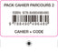 PARCOURS 2 PACK CAHIER D'EXERCICES | Varios autores | 9788490496480 (SANTILLANA)