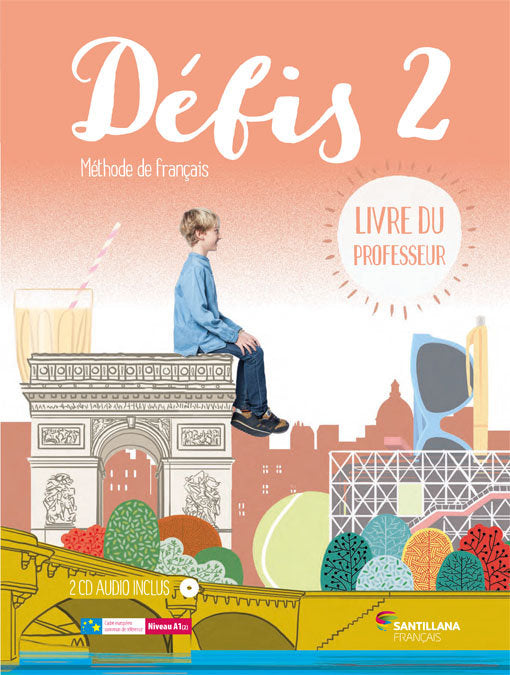 Defis 2 Livre Professeur + CD (Santillana) - 9788490496794