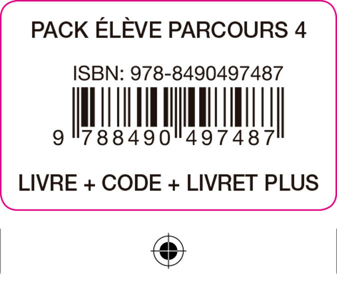PARCOURS 4 PACK ELEVE | Varios autores | 9788490497487 (SANTILLANA)