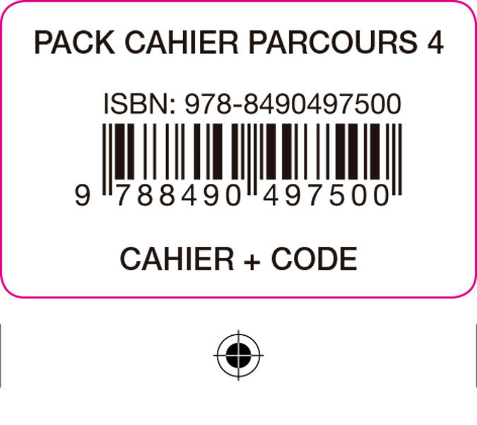 PARCOURS 4 PACK CAHIER D'EXERCICES | Varios autores | 9788490497500 (SANTILLANA) Imagen principal del producto