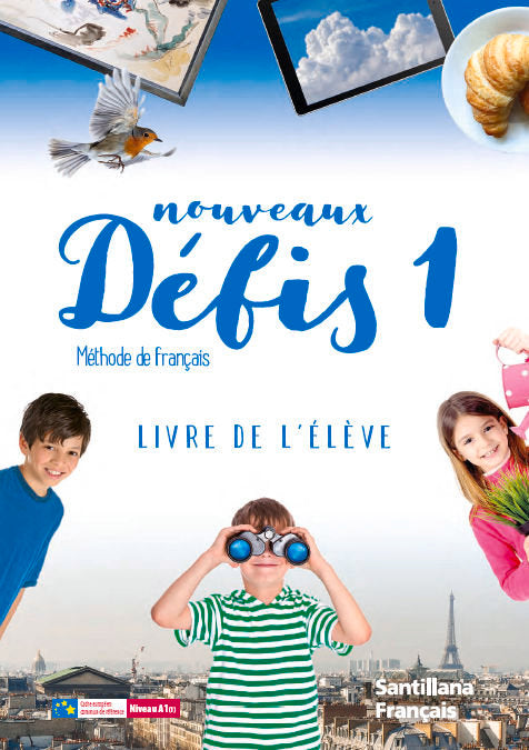 NOUVEAUX DEFIS 1 ELEVE + COD ACCESO | Varios autores | 9788490498217 (Santillana) Imagen principal del producto