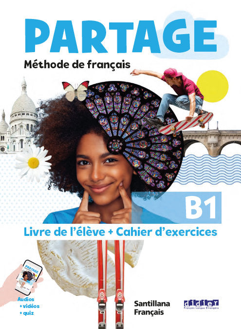 ✅ PARTAGE B1 2ºBACH LIVRE+CAHIER 23 I AA,VV I SANTILLANA I 9788490498248 Imagen principal del producto
