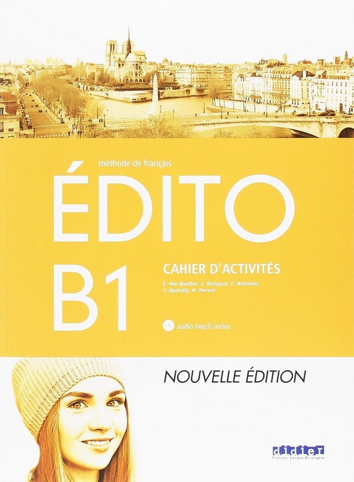 ✅ EDITO B1 1ºNB EXERCICES+CD 18 I AA,VV I SANTILLANA I 9788490498880