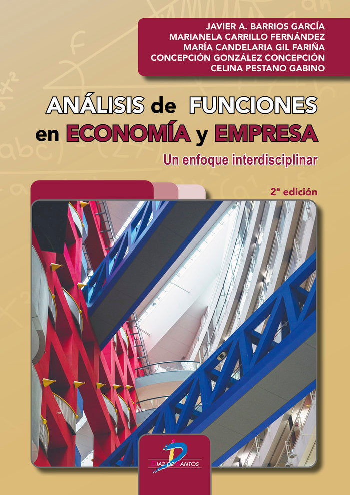ANALISIS DE FUNCIONES EN ECONOMIA Y EMPRESA - 9788490523926 Imagen principal del producto