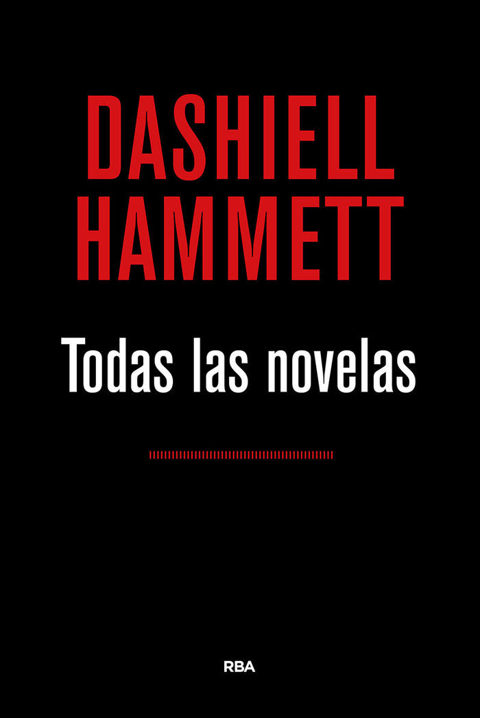 TODAS LAS NOVELAS HAMMETT - 9788490567852 Imagen principal del producto