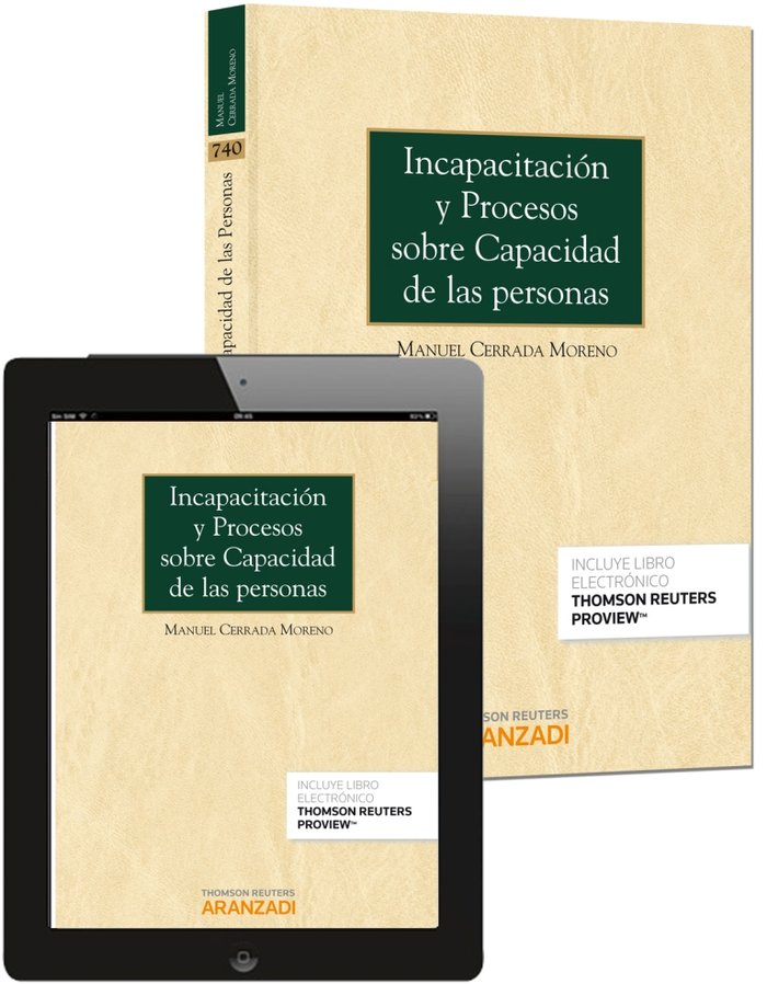 INCAPACITACION Y PROCESOS SOBRE CAPACIDAD DE LAS PERSONAS - 9788490594711 Imagen principal del producto
