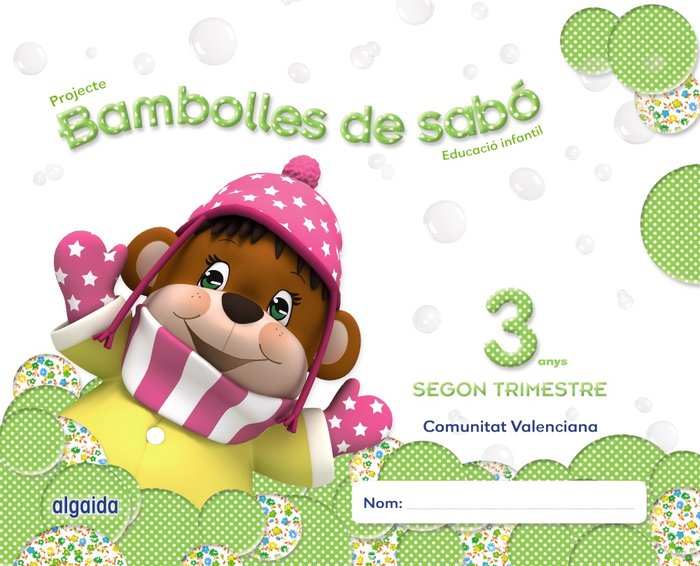 BAMBOLLES DE SABO 3 ANYS, 2o TRIMESTRE | Varios Autores | 9788490670262 (Algaida Editores) Imagen principal del producto