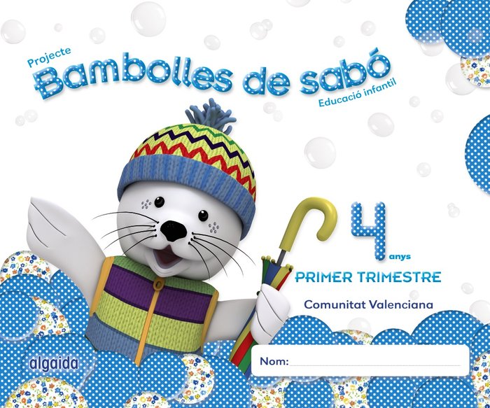 BAMBOLLES DE SABO 4 ANYS, 1o TRIMESTRE | CAMPUZANO VALIENTE, MARIA DOLORES | 9788490670293 (Algaida Editores) Imagen principal del producto