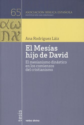MESIAS HIJO DE DAVIDEL - 9788490732328 Imagen principal del producto