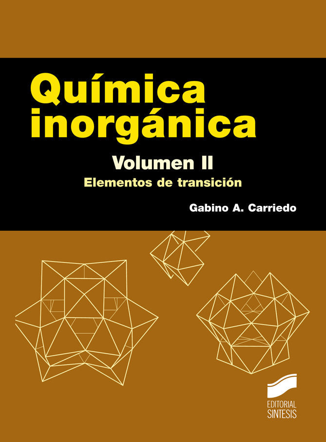 QUIMICA INORGANICA VOLUMEN II - 9788490772430 Imagen principal del producto