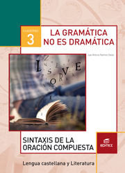 Cuaderno Lengua 3 Gramática No Dramatica 17 (Editex) - 9788490789896