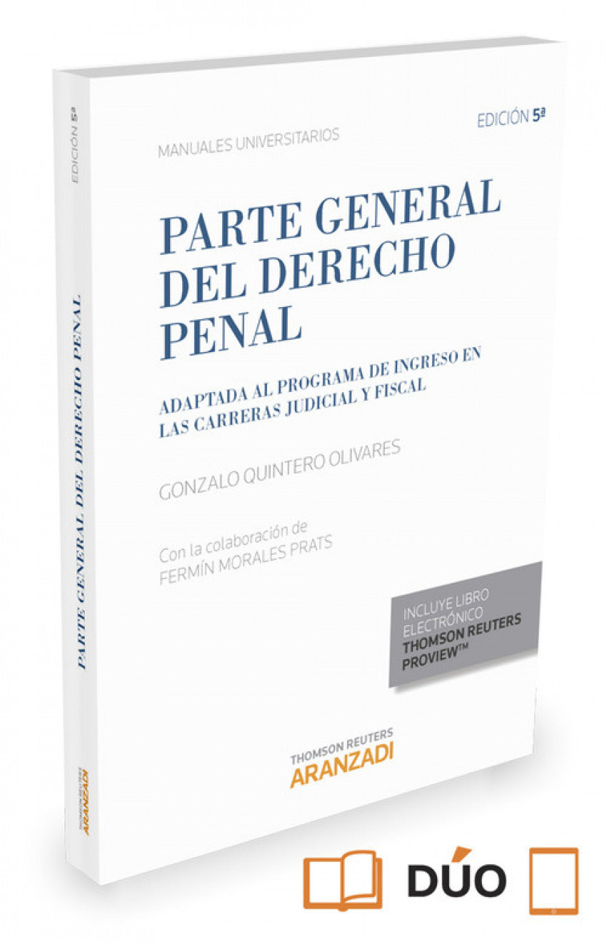 Parte General del Derecho Penal (Papel + e-book) Imagen principal del producto