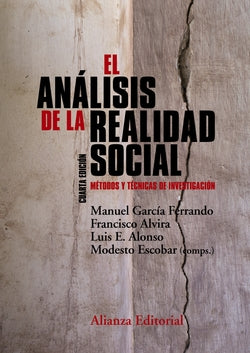 El Análisis de la Realidad Social (Alianza) - 9788491041115