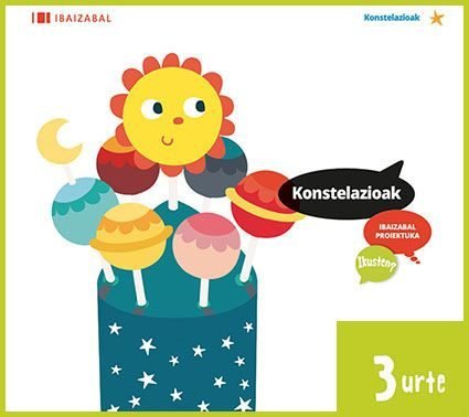 KONSTELAZIOAK 3 URTE EI P,VASCO 17 IKUSTEN | Varios Autores | 9788491062783 (Ibaizabal Edelvives) Imagen principal del producto