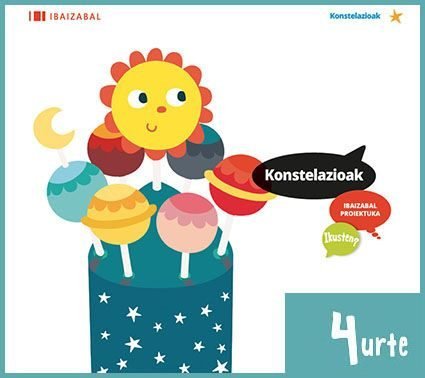 KONSTELAZIOAK 4 URTE EI P,VASCO 17 IKUSTEN | AA,VV | 9788491062790 (Ibaizabal Edelvives) Imagen principal del producto