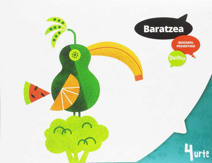 BARATZEA 4 URTE EI P,VASCO 17 IKUSTEN | AA,VV | 9788491062912 (Ibaizabal Edelvives) Imagen principal del producto