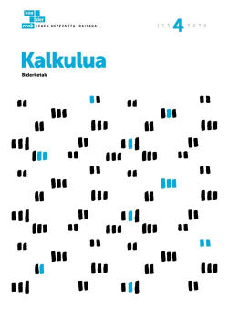 Kalkulua 4. Batzuk (Editorial Ibaizabal) 9788491062974