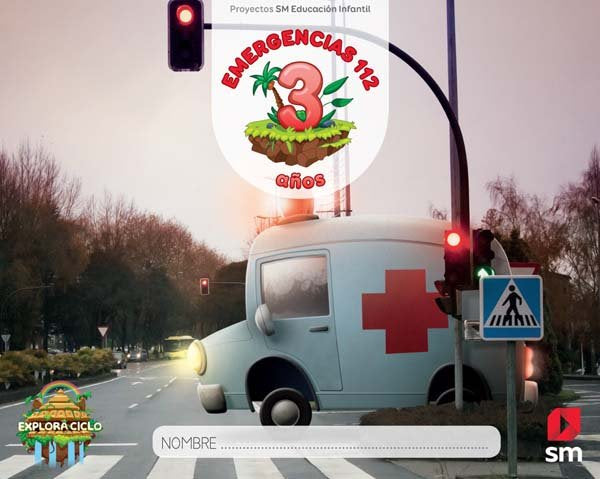 EMERGENCIAS 112 3AÑOS EI 18 EXPLORA NIVEL 1 | Varios Autores | 9788491075974 (Sm) Imagen principal del producto
