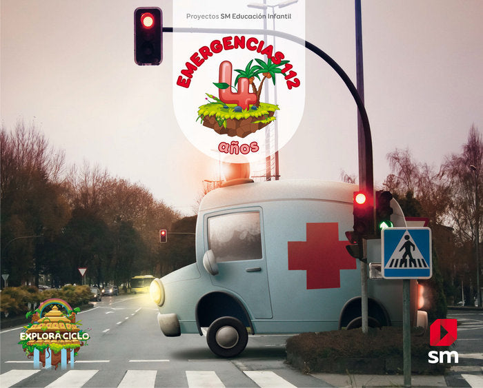EMERGENCIAS 112 4AÑOS EI 18 EXPLORA NIVEL 2 | DOMINGUEZ CABALLERO,SUSANA/MENENDEZ CAM | 9788491075981 (Sm)