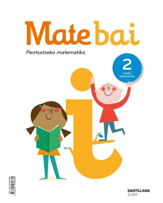 2PRI Mate+ Matem para Pensar Eusk ED18 (Zubia Santillana) - 9788491089889