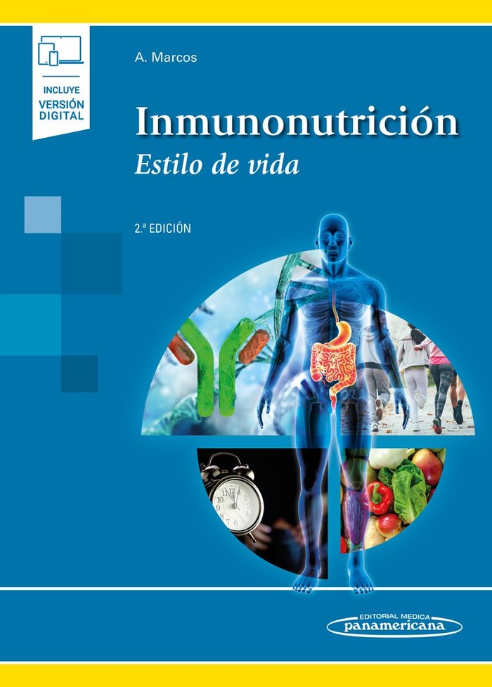 INMUNONUTRICION INCLUYE VERSION DIGITAL - 9788491101208 Imagen principal del producto