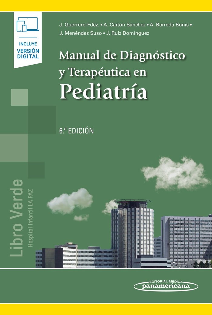 MANUAL DE DIAGNOSTICO Y TERAPEUTICA EN PEDIATRIA - 9788491103943 Imagen principal del producto