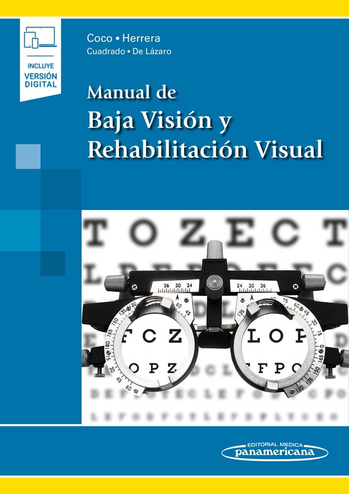 MANUAL DE BAJA VISION Y REHABILITACION VISUAL INCLUYE EBOOK - 9788491104322 Imagen principal del producto