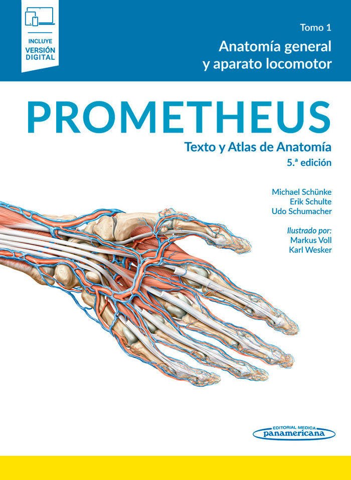 PROMETHEUS TEXTO Y ATLAS DE ANATOMIA 3VOL - 9788491109723 Imagen principal del producto