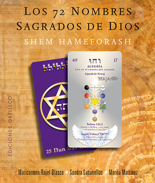 72 NOMBRES SAGRADOS DE DIOS LIBRO+73 CARTAS I Blasco Ruiz,Maricarmen-Rajel/Casanellas I Obelisco I 9788491112389 Imagen principal del producto