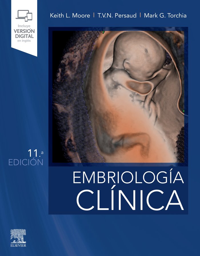 EMBRIOLOGIA CLINICA STUDENTCONSULT 11º ED - 9788491135906