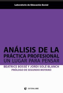 ANALISIS DE LA PRACTICA PROFESIONAL - 9788491169352 Imagen principal del producto