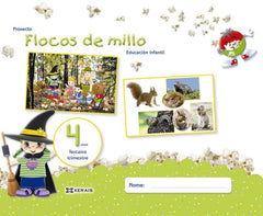 FLOCOS DE MILLO 4ANOS 3oTRIM, 18 GALICIA | AA,VV, | 9788491213482 (Editorial Xerais De Galicia)