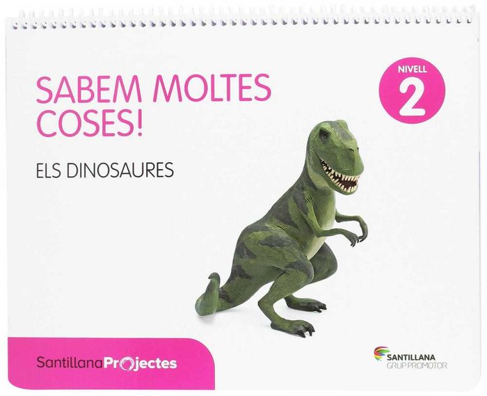 CUANTO SABEMOS NIVEL 2 LOS DINOSAURIOS GRUP PROMOTOR | AA,VV, | 9788491302940 (Grup Promotor Santillana) Imagen principal del producto