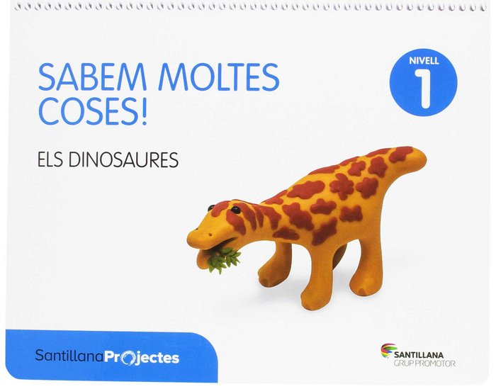 SABEM MOLTES COSES NIVELL 1 ELS DINOSAURES | Varios Autores | 9788491303312 (Grup Promotor Santillana) Imagen principal del producto
