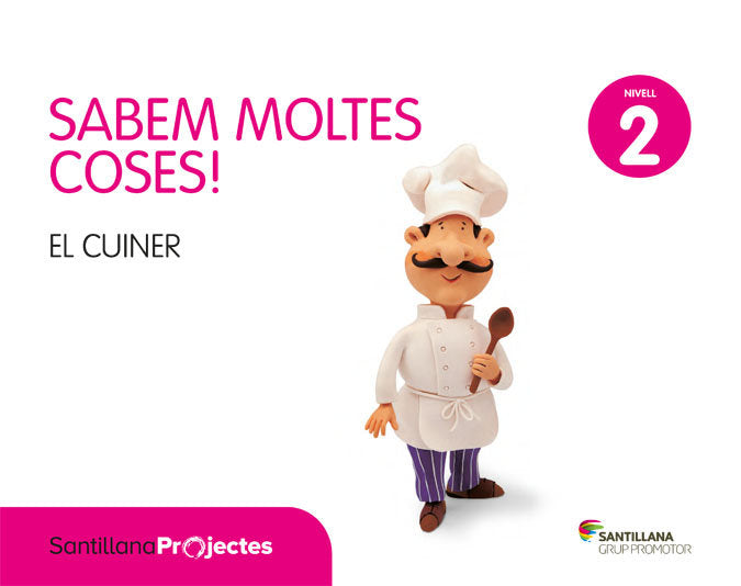 SABEM MOLTES COSES NIVELL 2 EL CUINER | AA,VV, | 9788491303350 (Grup Promotor Santillana) Imagen principal del producto