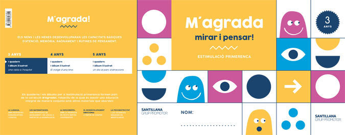 CUADERNO ESTIMULACION NIVEL 1 GRUP PROMOTOR | Varios Autores | 9788491303602 (Grup Promotor Santillana) Imagen principal del producto