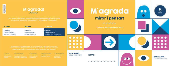CUADERNO ESTIMULACION 5ANYS GRUP PROMOTOR | AA,VV, | 9788491303633 (Grup Promotor Santillana) Imagen principal del producto
