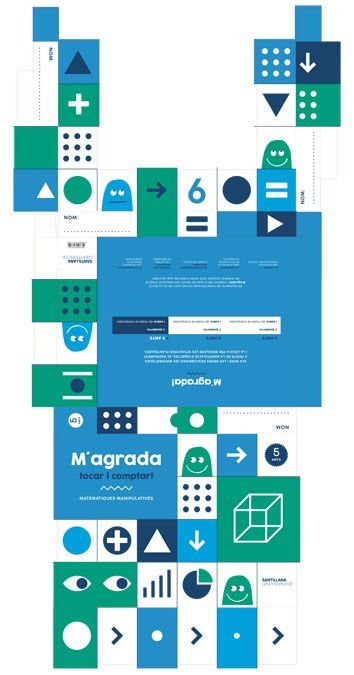 M¿AGRADA MATEMATIQUES 5 ANYS | AA,VV, | 9788491303749 (Grup Promotor Santillana)