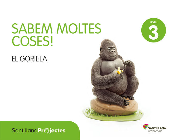 NIVELL 3 EL GORILLA VALEN SABEM ED17 | AA,VV, | 9788491311447 (Voramar Santillana) Imagen principal del producto