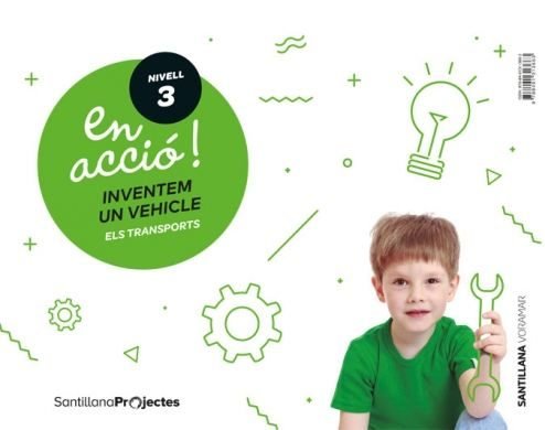 EN ACCIO 3 INVENTEM VEHICLE 5AÑOS VALENCIA 18 | AA,VV | 9788491313663 (Voramar Santillana)