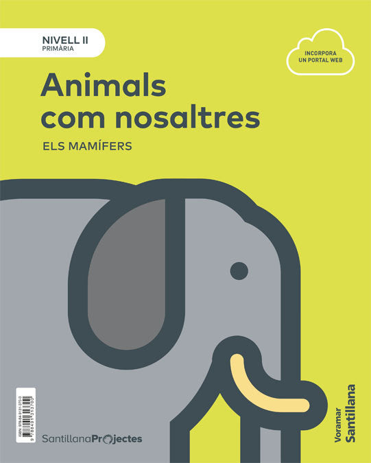 Animals Com Nosaltres 3º EP Niv, II Proy, Valen, 18 (Voramar Santillana) - 9788491313700