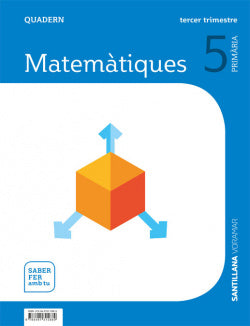 Uadern Matematiques 3 5e.primaria. Saber Fer Amb Tu. Valencia 2019 Imagen principal del producto