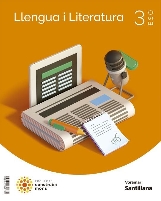LLENGUA I LITERATURA 3ºESO CONSTRUIM MONS | Varios autores | 9788491319641 (VORAMAR SANTILLANA) Imagen principal del producto
