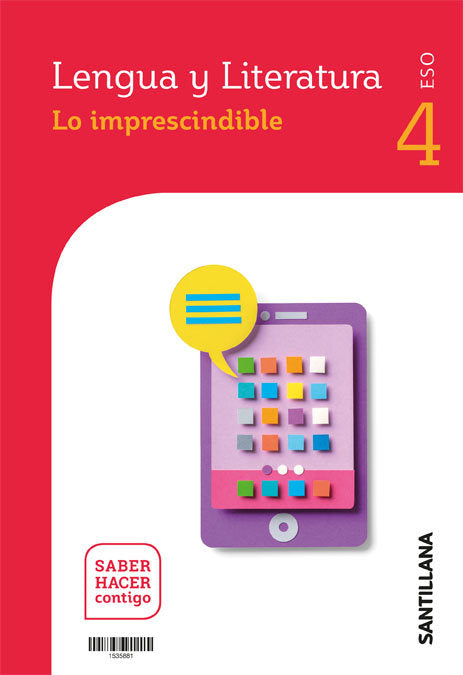 LENGUA Y LITERATURA SERIE COMENTA 4ºESO SABER HACER CONTIGO | Varios autores | 9788491327165 (GRAZALEMA SANTILLANA) Imagen principal del producto